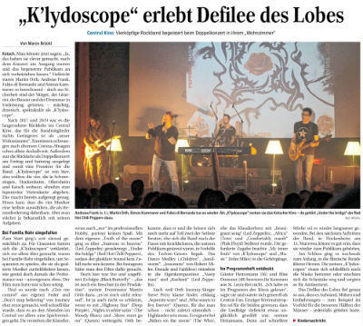 "K'lydoscope" erlebt Defilee des Lobes / Schwetzinger Zeitung, 24.04.2023